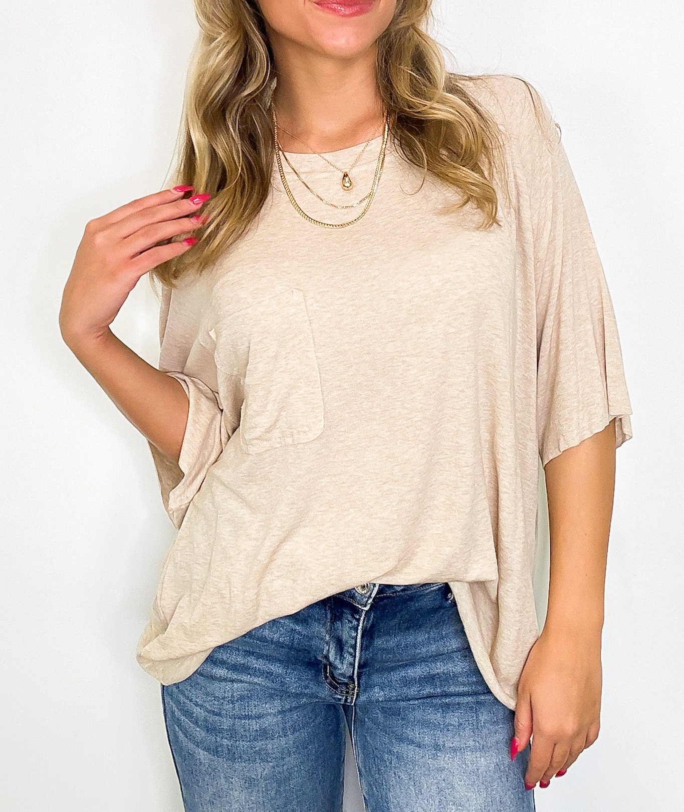 Inspire Me Casual Pocket Tee