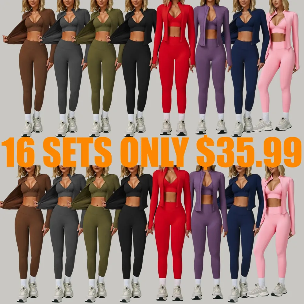 Women's Sporty Three-Piece Set