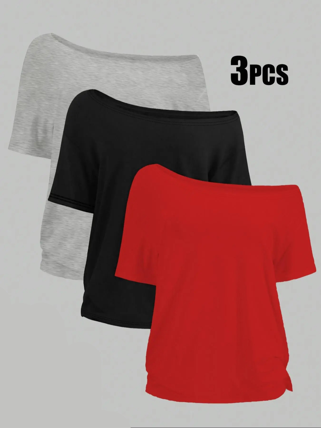 💝 Last day, Don’t miss out⏰Women's Solid Basic Short Sleeve Tee - All-Season