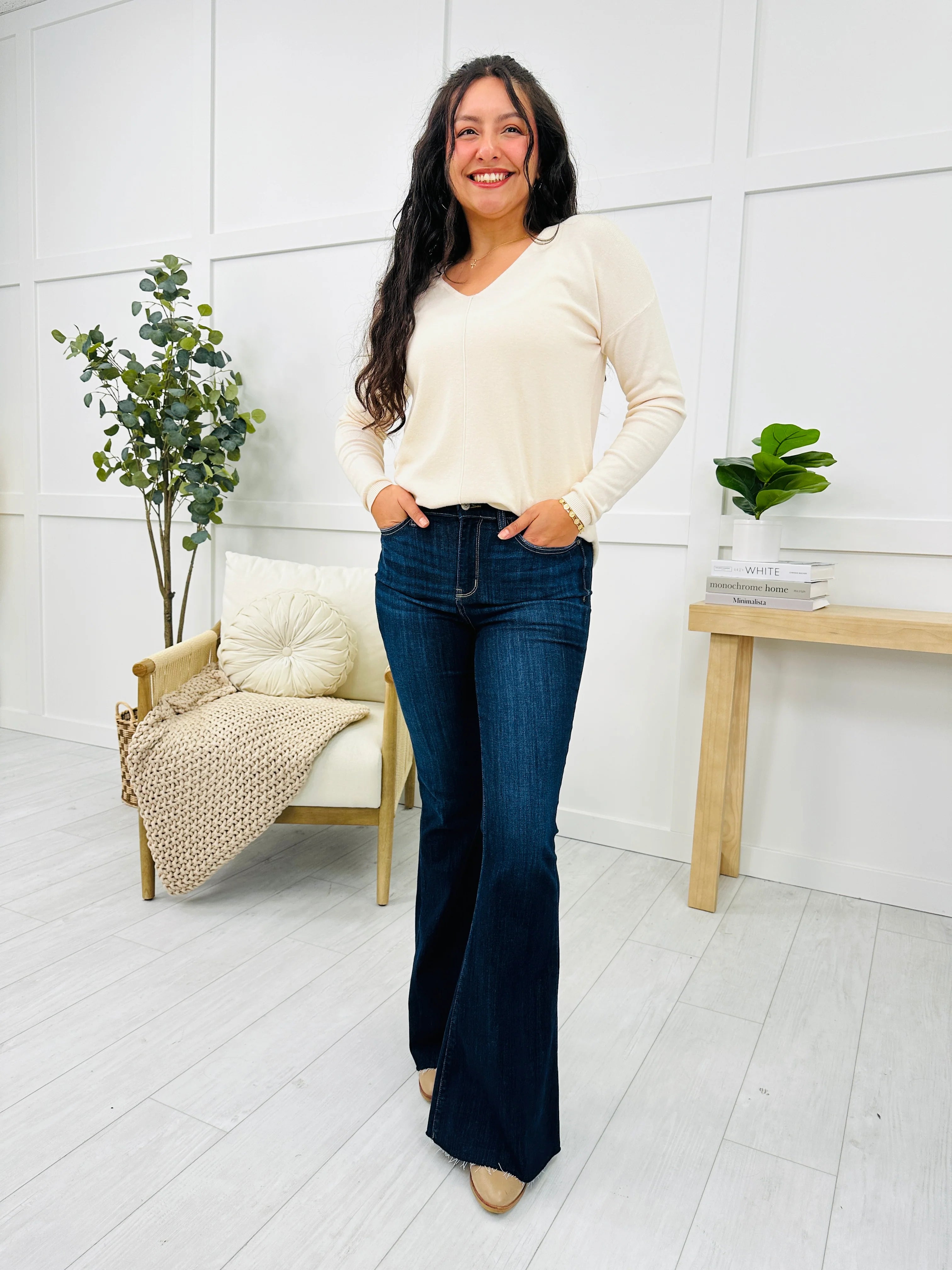 Judy Blue See Ya There Flare Jeans