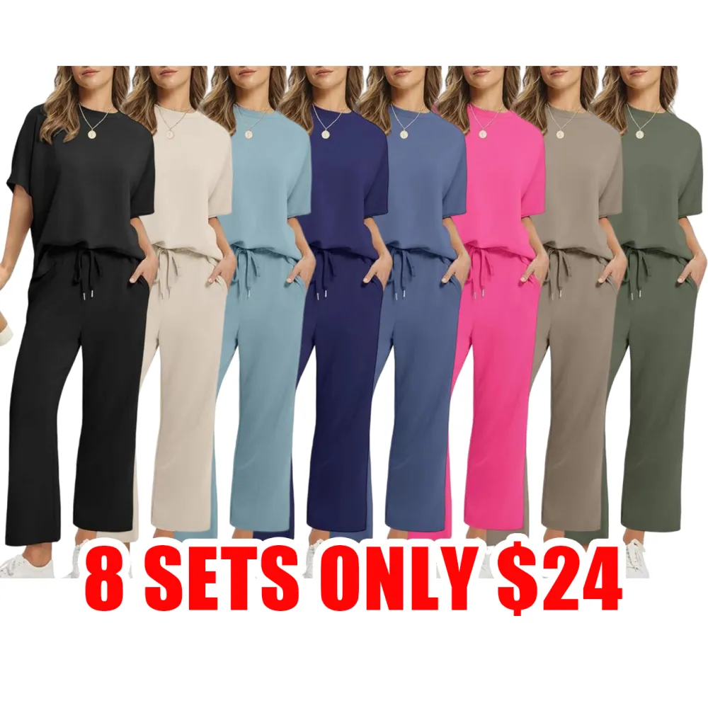 Women’s Summer Two Piece Lounge Set