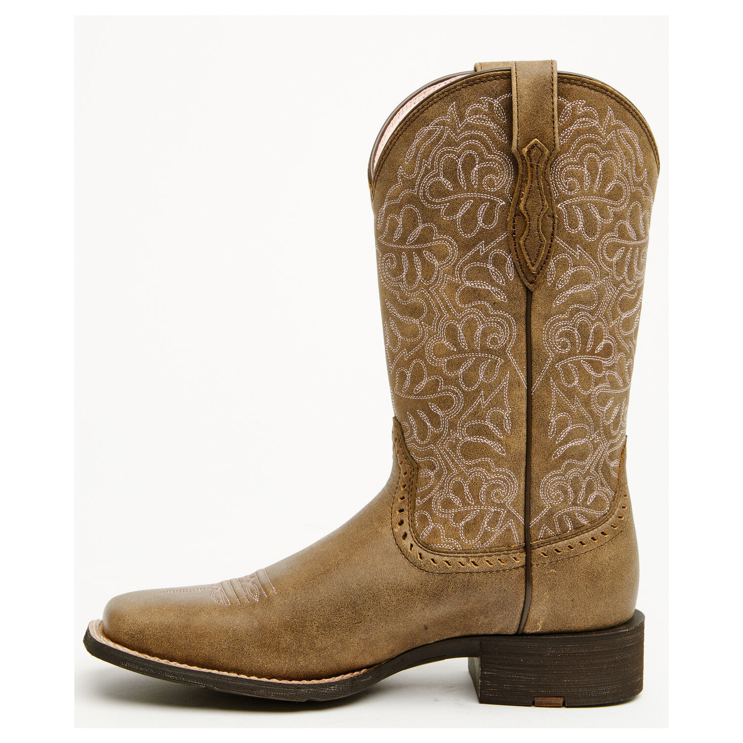 Women's Round Up Remuda Performance Western Boots - Broad Square Toe
