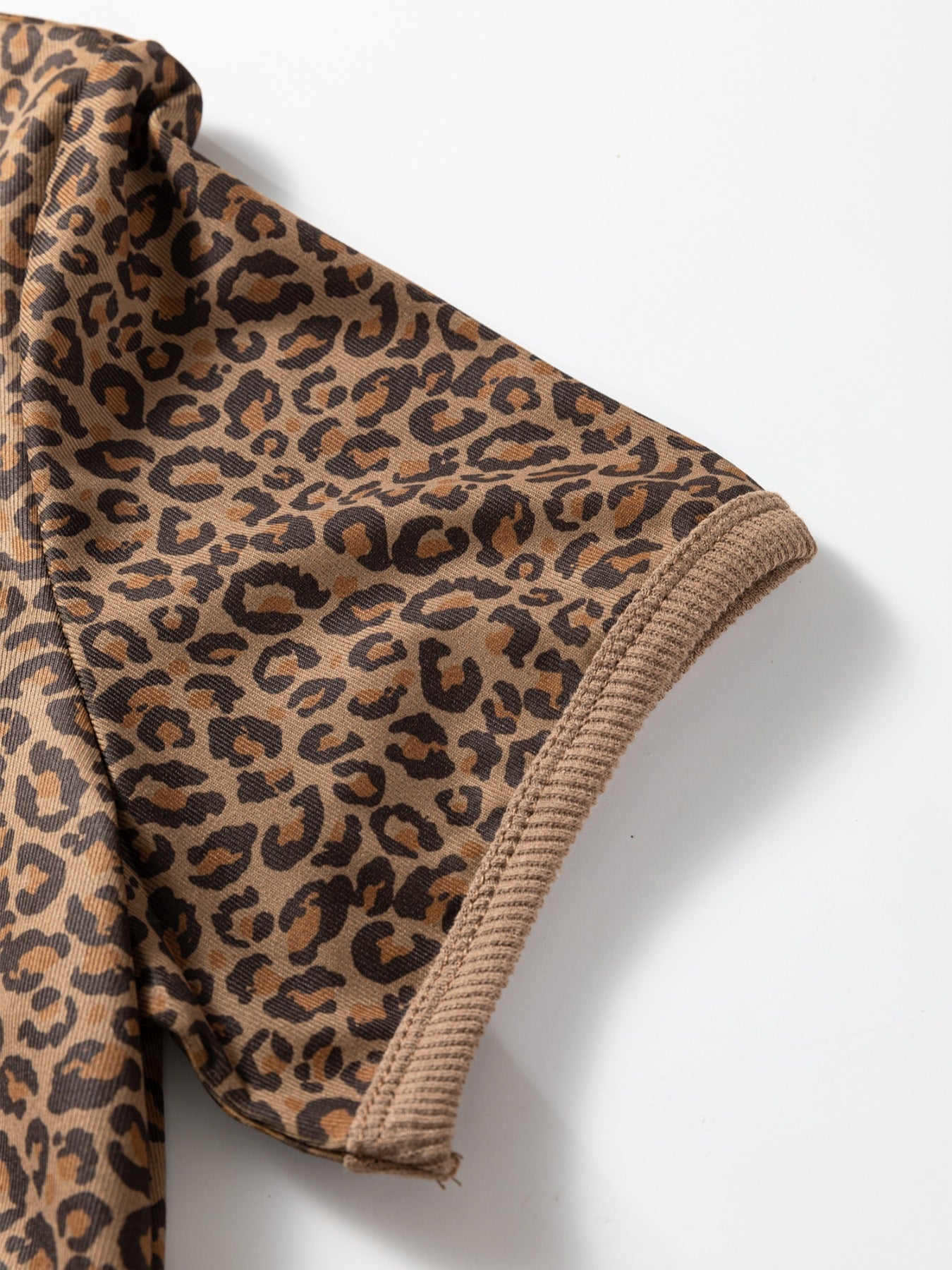 Leopard Print Relaxed Fit T-Shirt