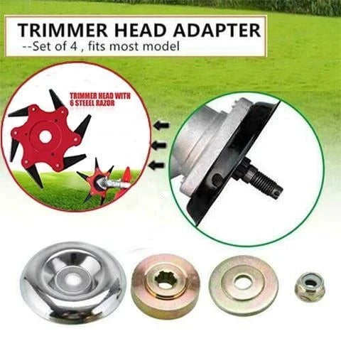 6-Steel Razors Trimmer Head