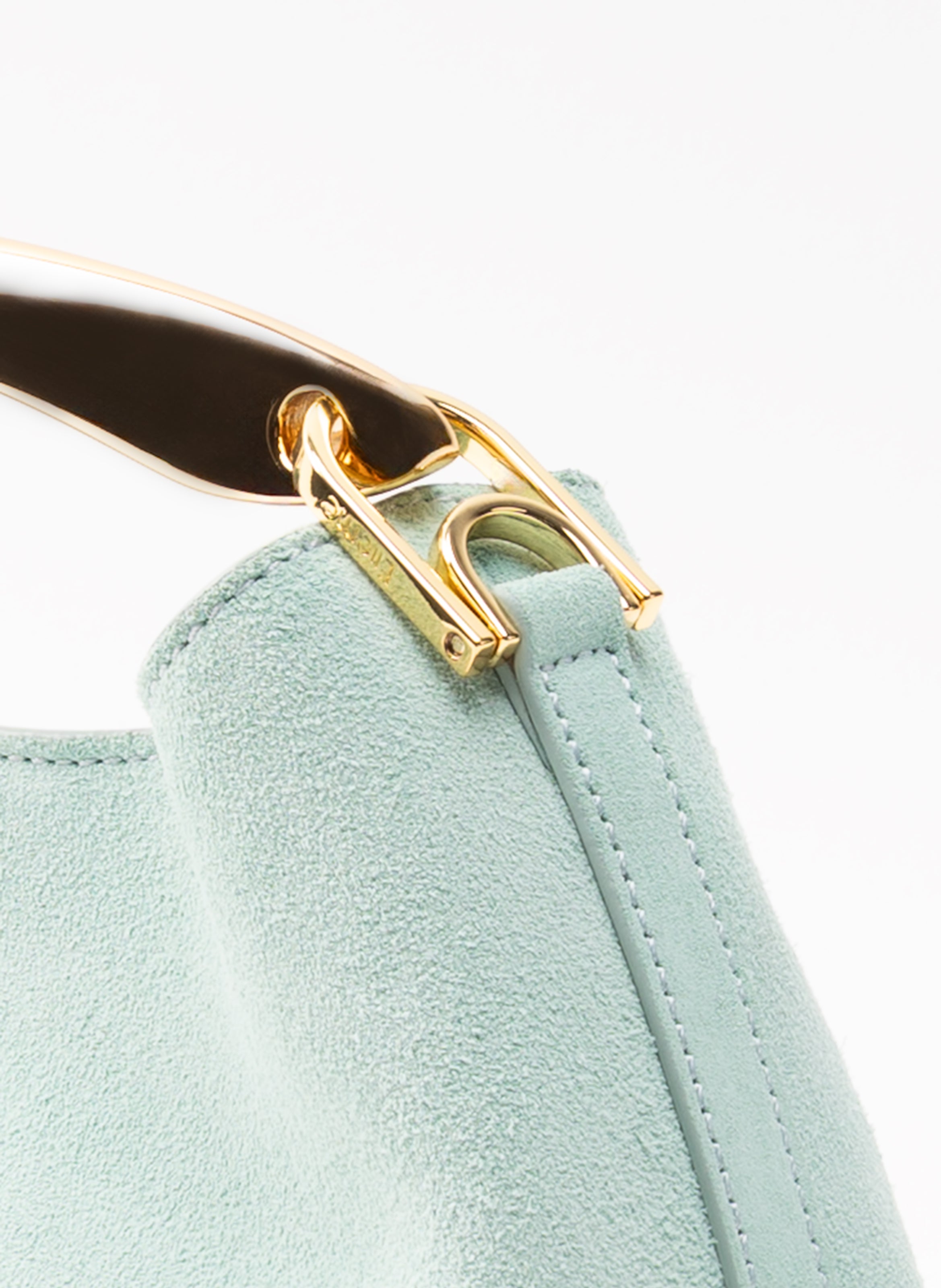 Mini Boomerang Suede Turquoise Clearance Sale 85%OFF