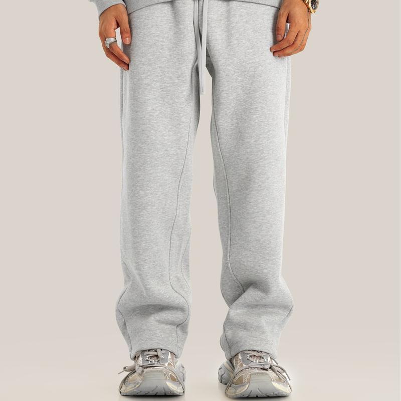 600GSM Baggy Fleece Sweatpants – Unisex Retro Streetwear