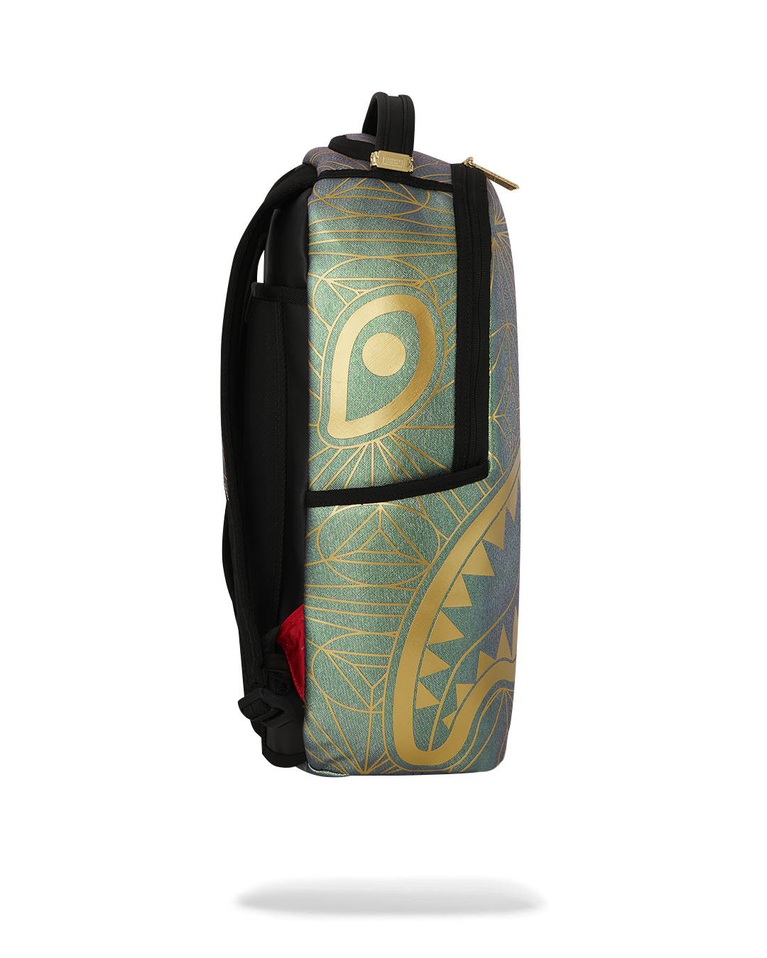 FOUNDATION CRYSTAL IRIDESCENT SHARK BACKPACK