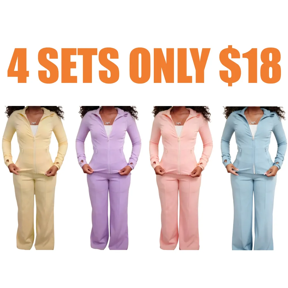 Slim-Fit Casual Fashion Set