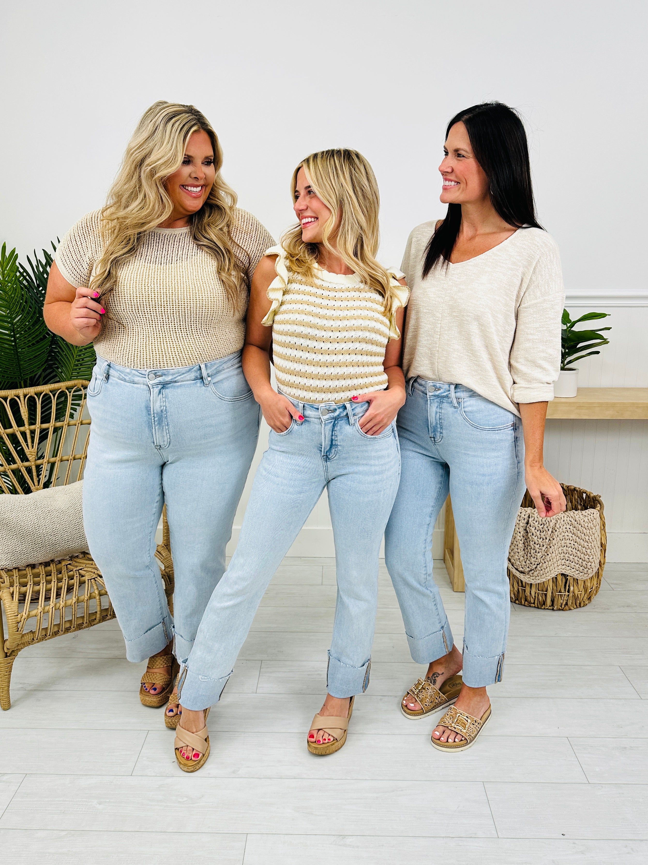 MOCO Exclusive Not Your Mother's Tummy Control Mom Jeans