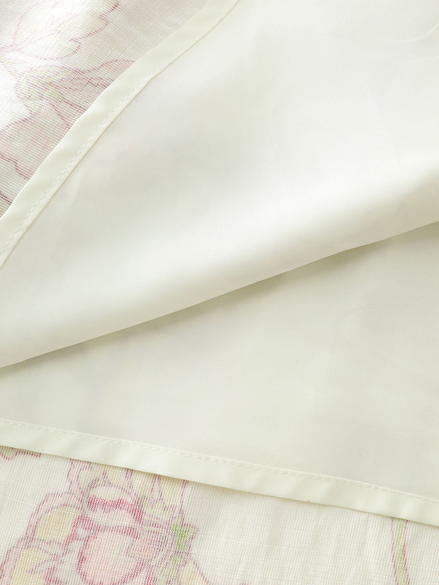 Soft Floral Print Collar Slit Midi Dress