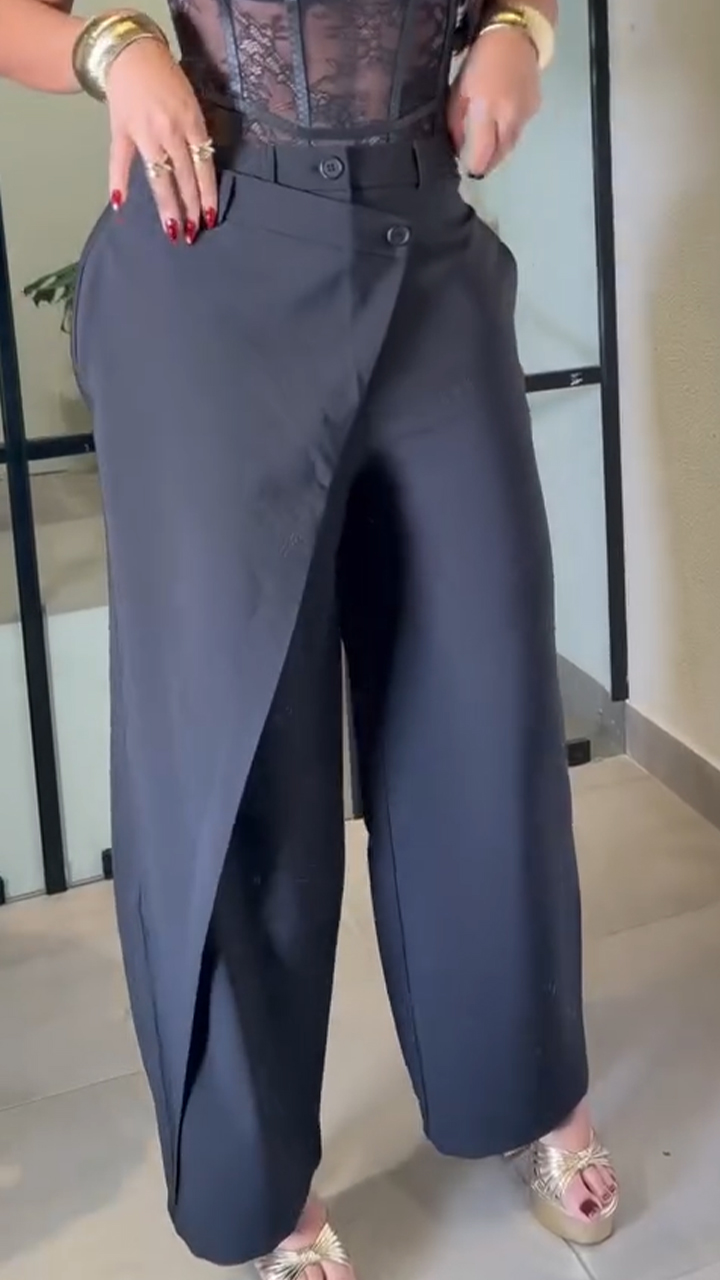 Womens Round Neck Lace Printed Top+ Pants Sexy Casual Suit