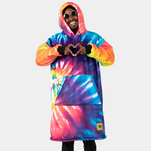 Wearable blanket Oversized with sherpa lining One size fits most.