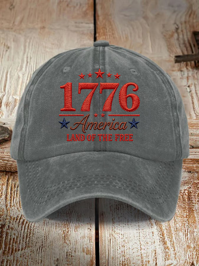 250Th Anniversary Washed Cotton Duckbill Cap For Both Men And Women