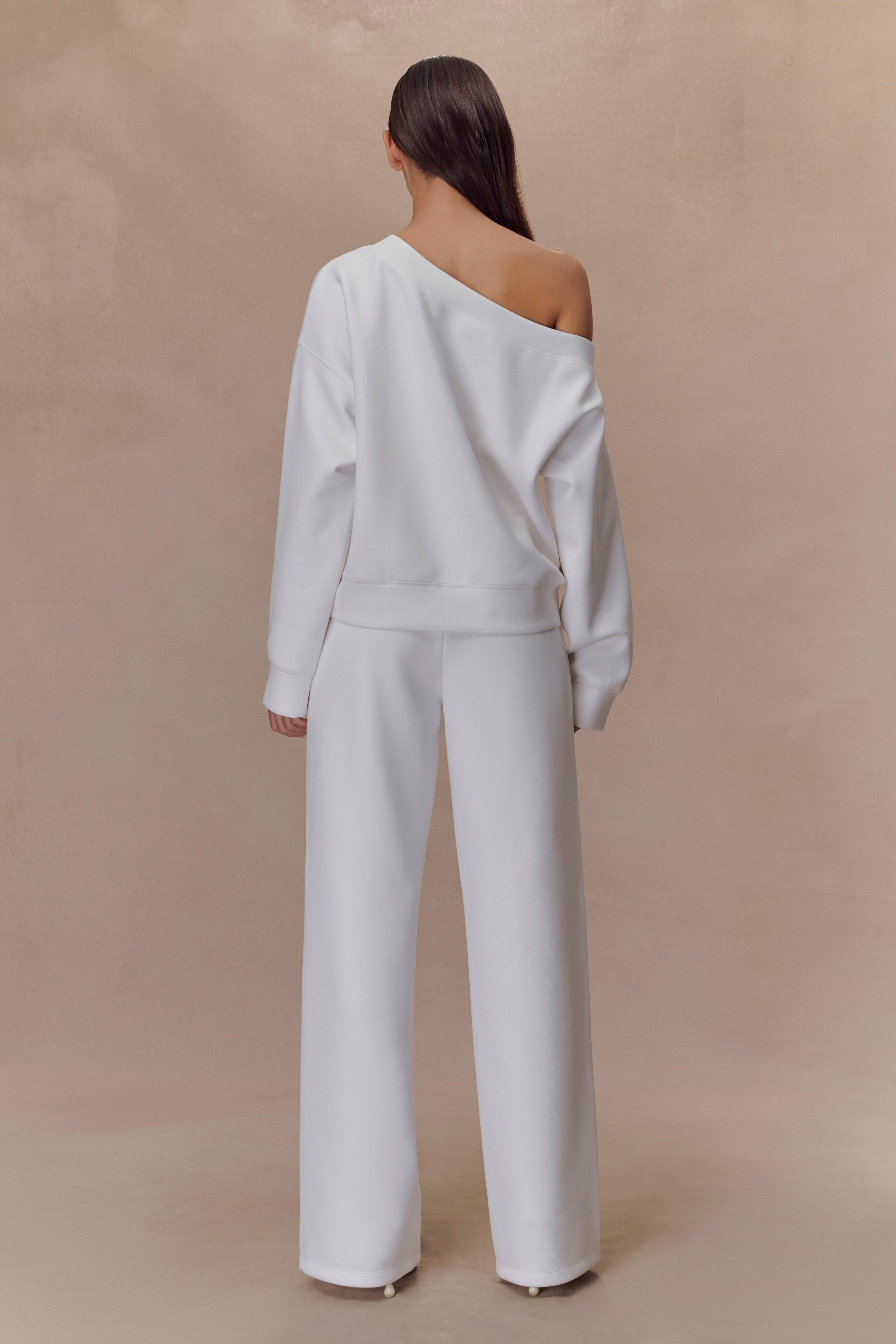 Ivory Straight Leg Jogger