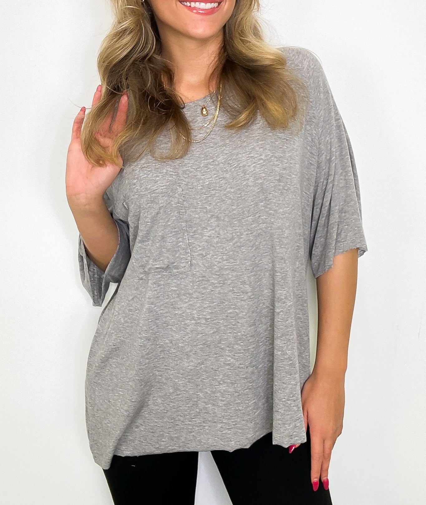 Inspire Me Casual Pocket Tee