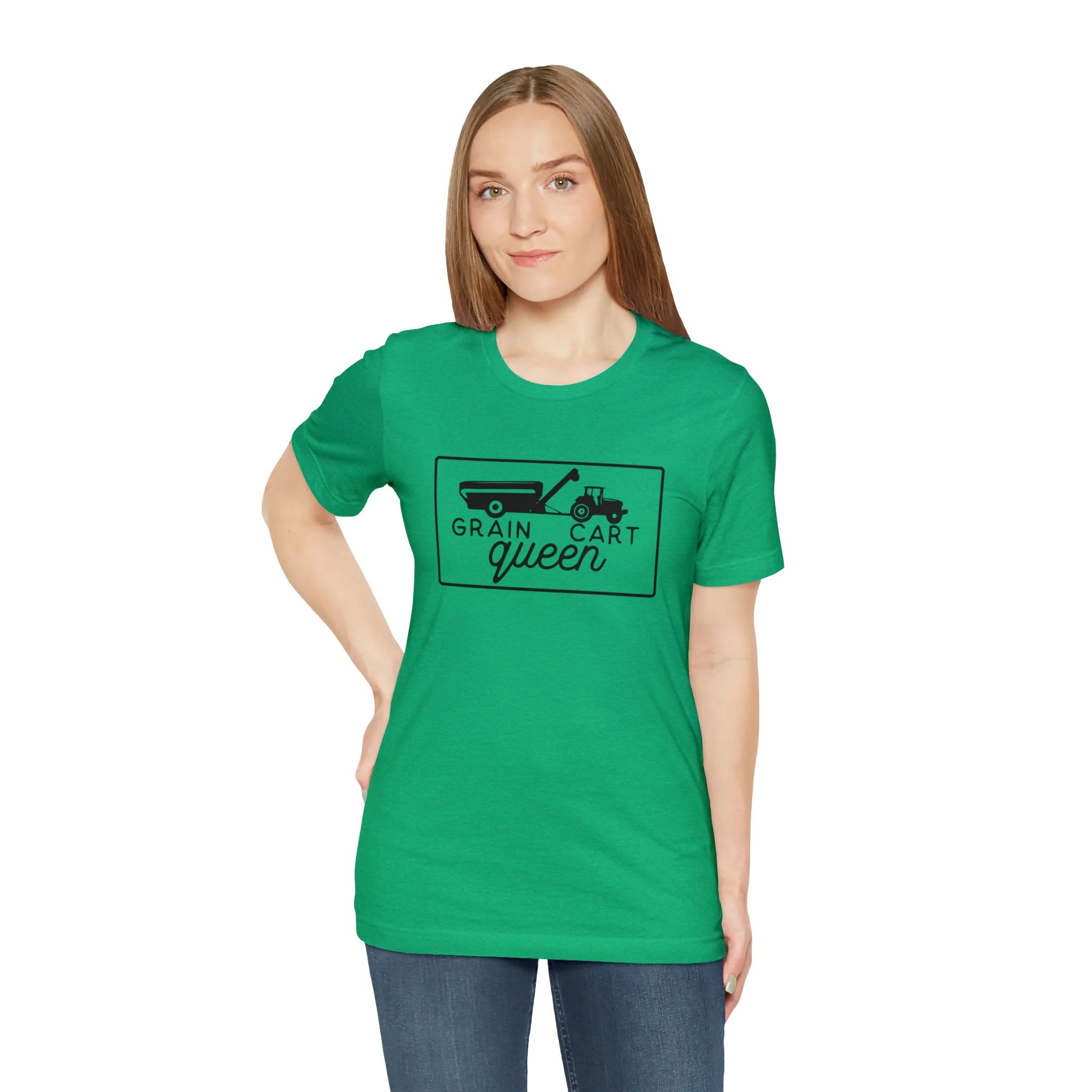 Grain Cart Queen Unisex Jersey Short Sleeve Tee