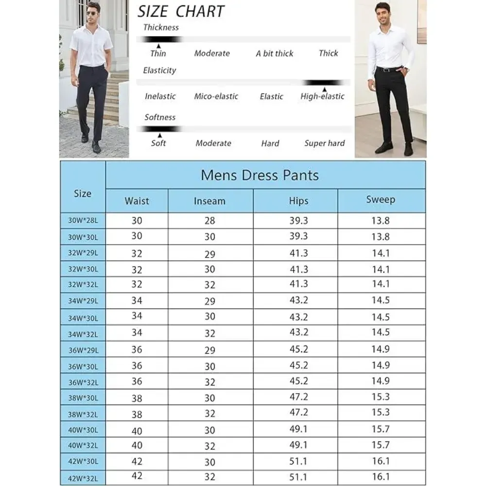 💥FACTORY SALE 🔥Men's Stretch Dress Pants🔥Final Day Clearance!🛒