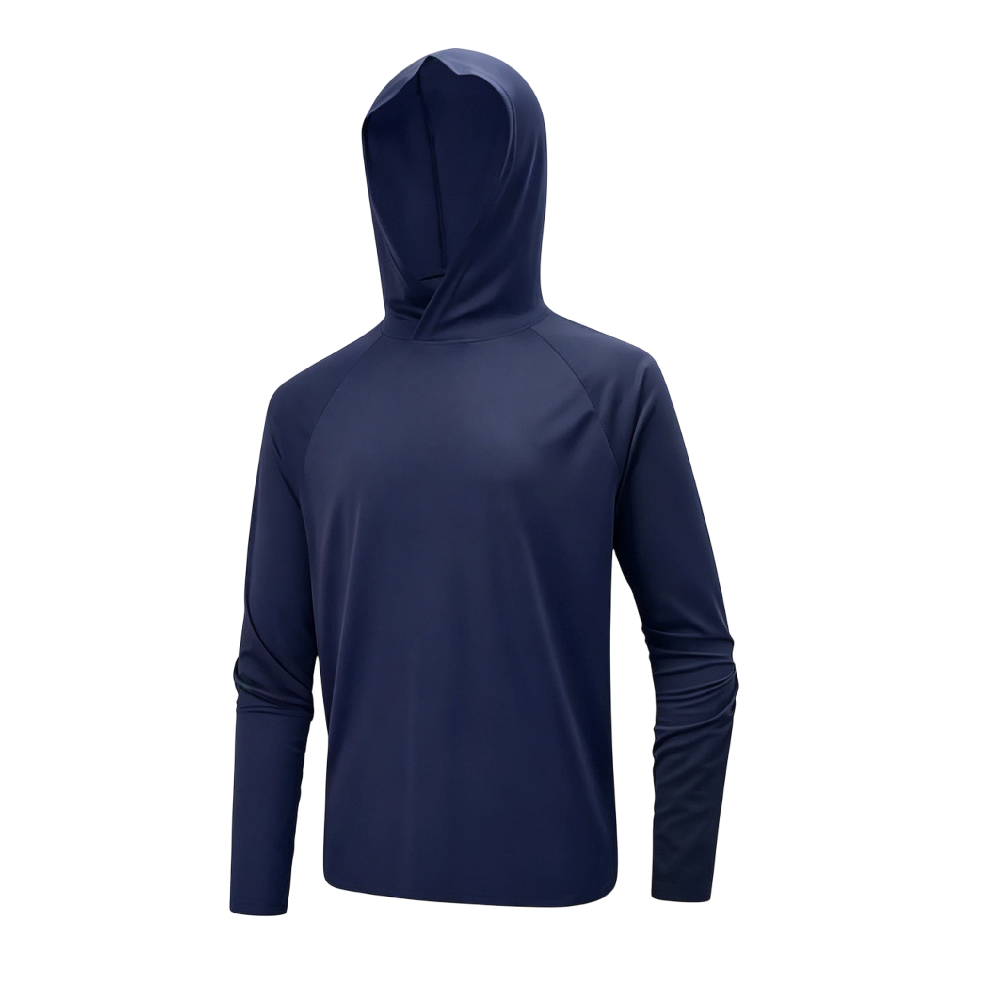 Running Hooded Top: Long Sleeve Quick-Dry Shirt with Thumb Holes