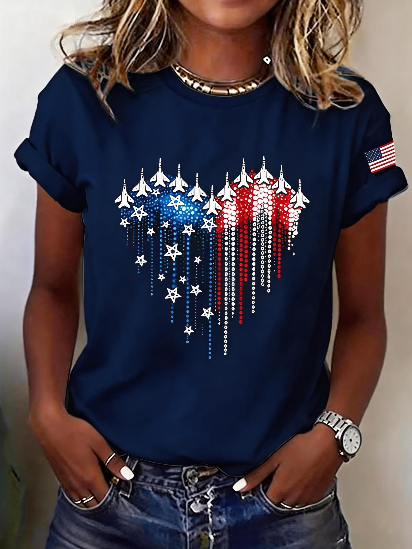 Freedom Fighter Heart Graphic Tee