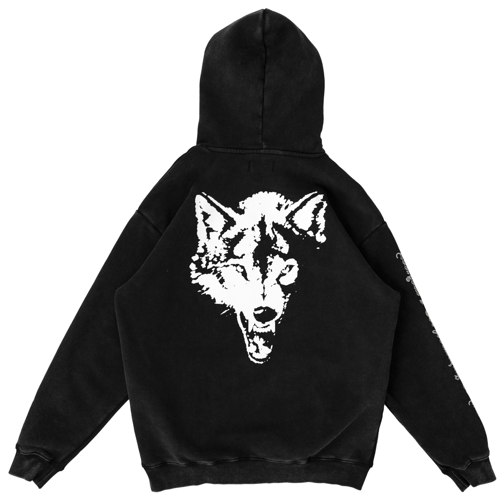 KILL CREW OVERSIZED LUX HOODIE - BLACK