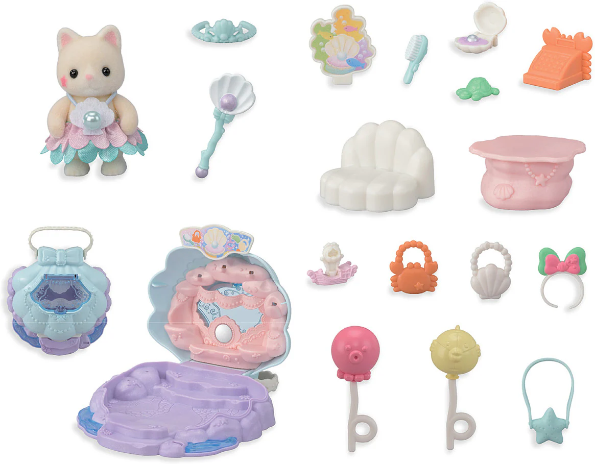 Woodland Friends Baby Mermaid Shop Set
