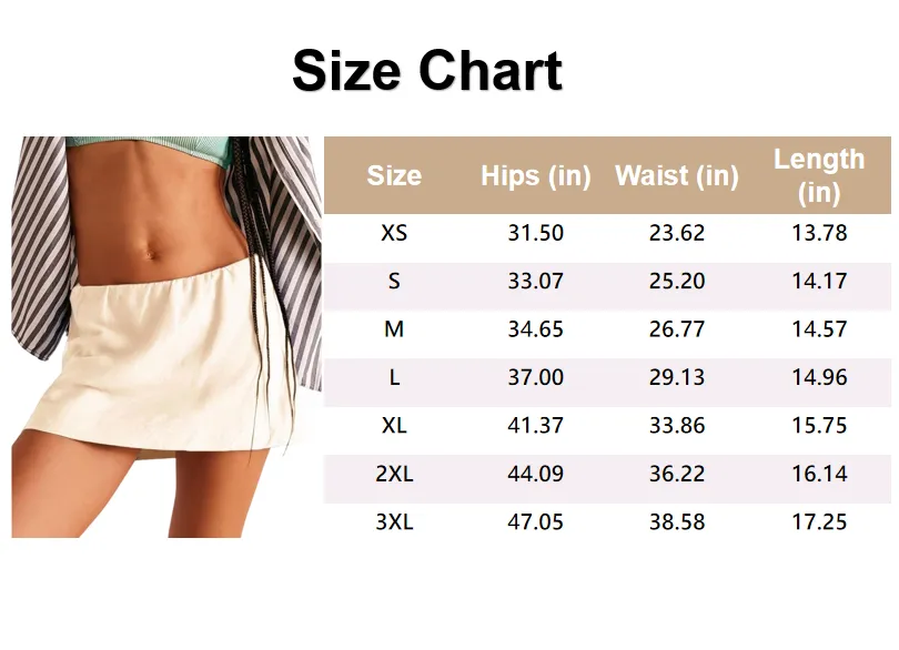 Womens Cotton Linen Skorts Casual Cute A-Line Mini Skirts with Ruffle Inner Waistband