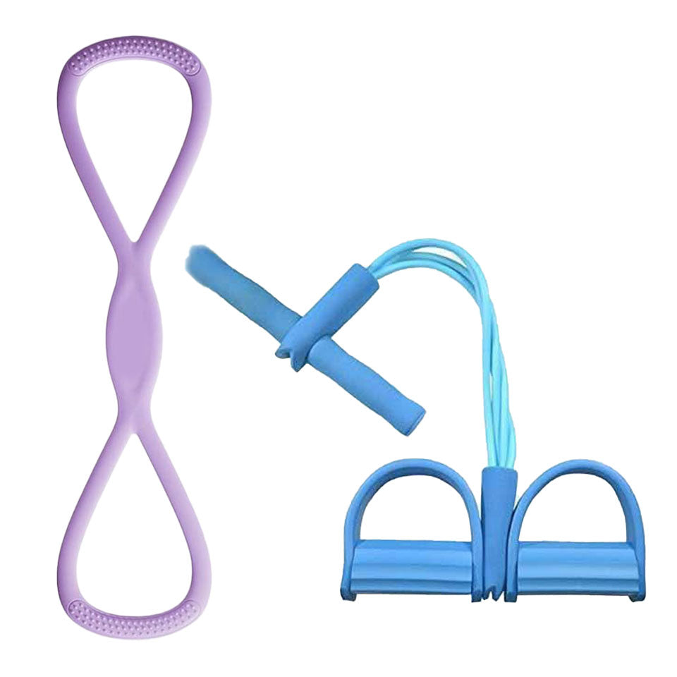 ✨2025 Hot Sale-Buy 2 Get 1 Free!!!🔥32 Fitness Resistance Bands-4 Tube Pedal Ankle Puller