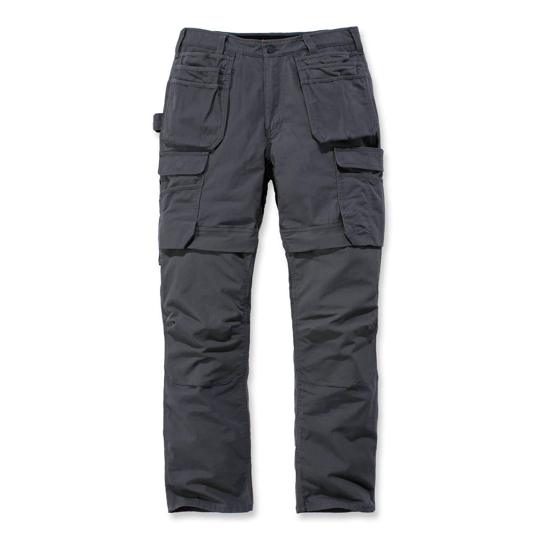 CHT Steel Relaxed Fit Double Front Multi-Pocket Cargo Trousers 103337