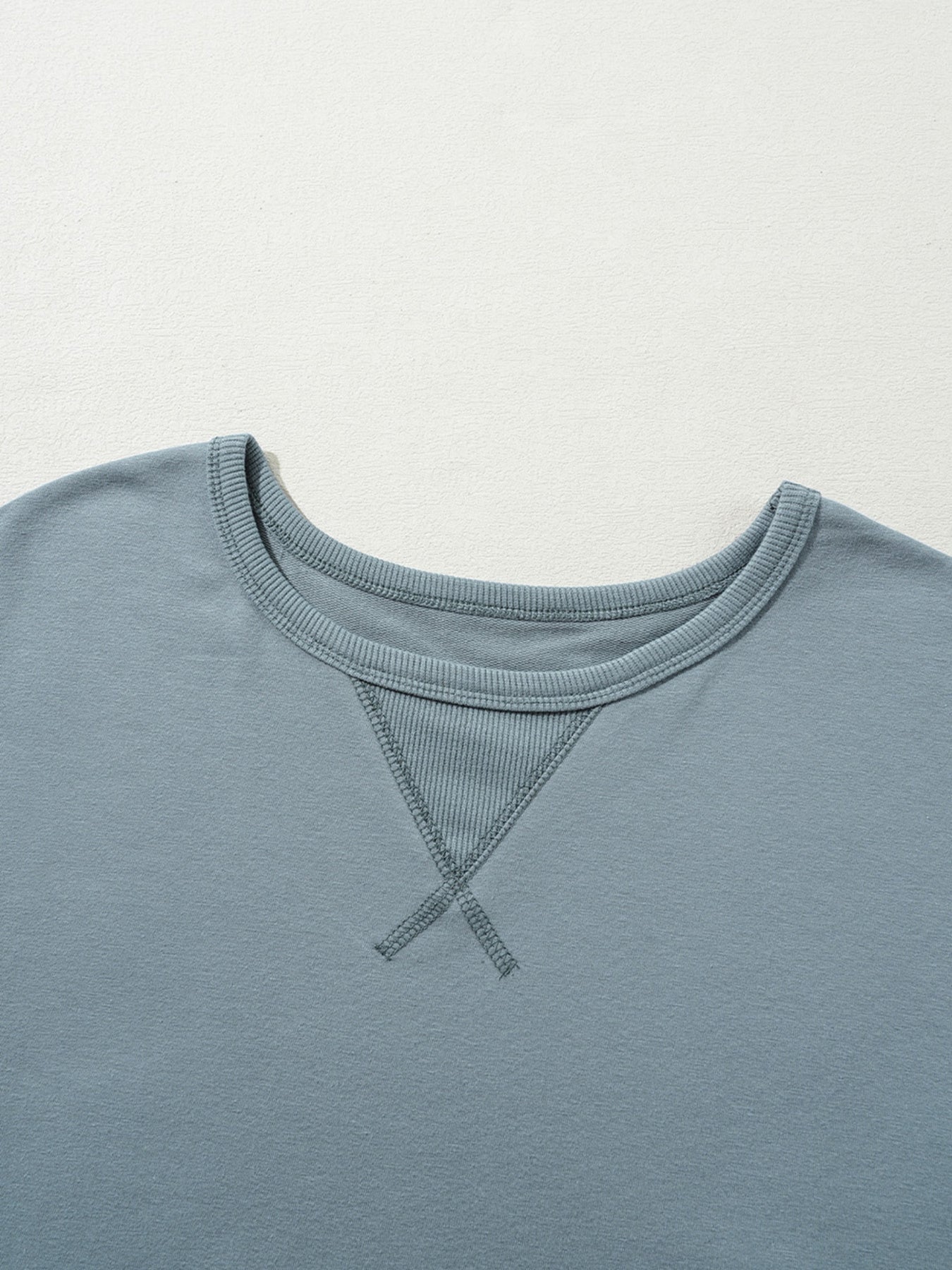 Solid Color Cap Sleeve Drop Waist T Shirt Dress