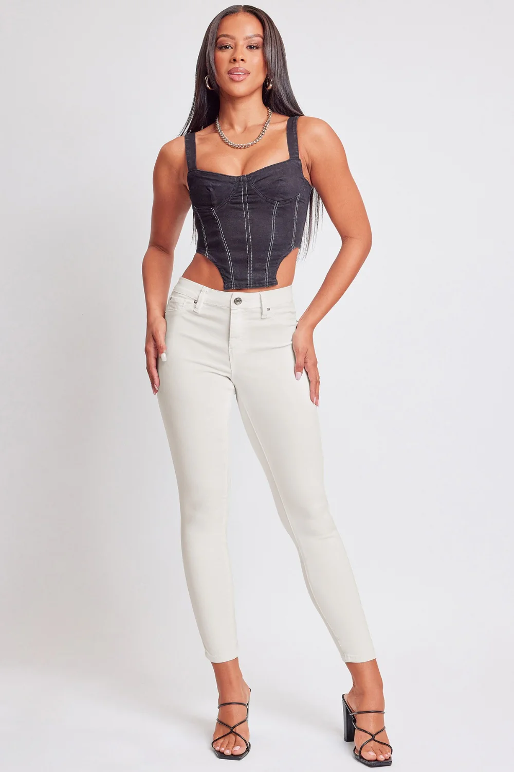 Jeanswear Hyperstretch Mid-Rise Skinny Jeans