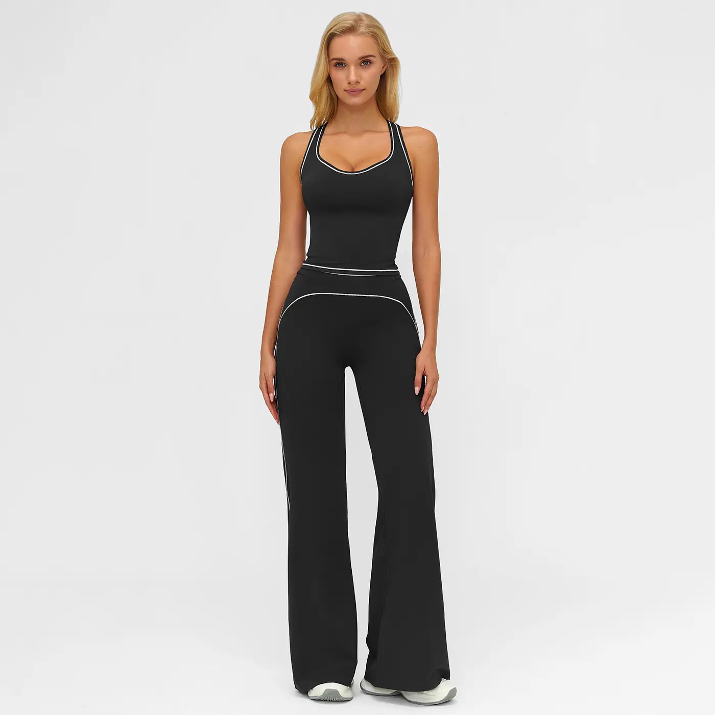 Women's Sporty Casual Tracksuit Set (2-Piece Athletic Jogger & Top)