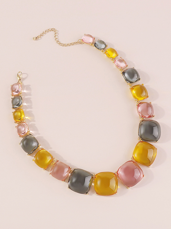 Geometric Necklaces Accessories Dainty Necklace