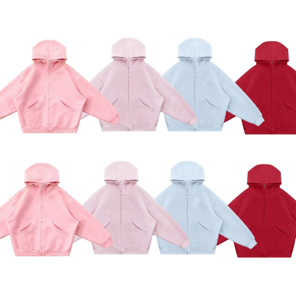 Women's Oversized Zip-Up Hoodie