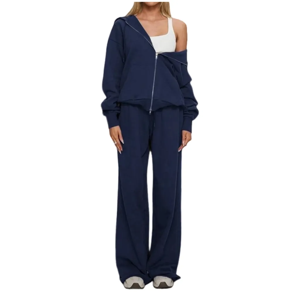 Women’s Fall-Winter 2-Piece Hoodie Tracksuit