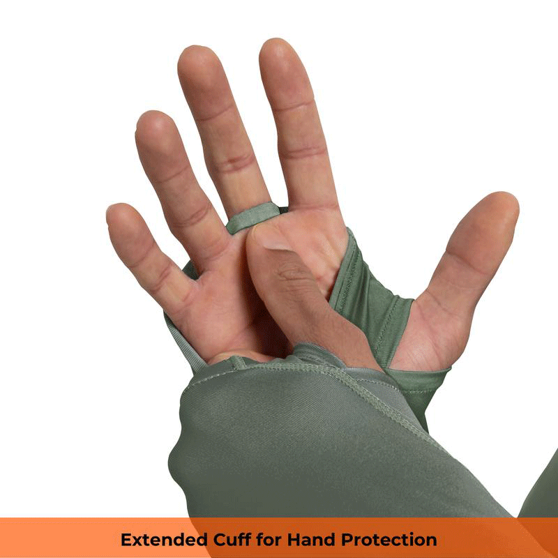 Men’s UPF 100 Sun Protection Hoodie with UV Detection