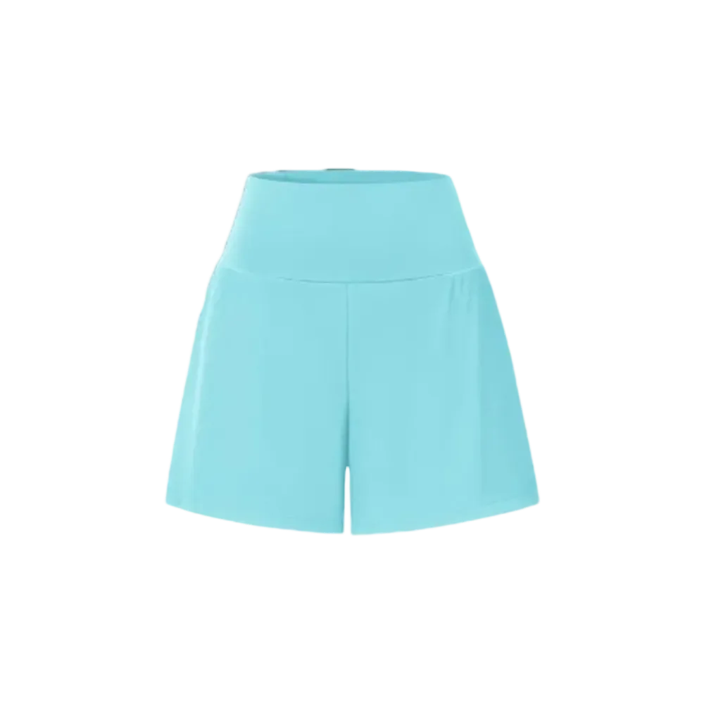 Super High Waisted Back Pocket & Side Hidden Pocket 2-in-1 Yoga Shorts