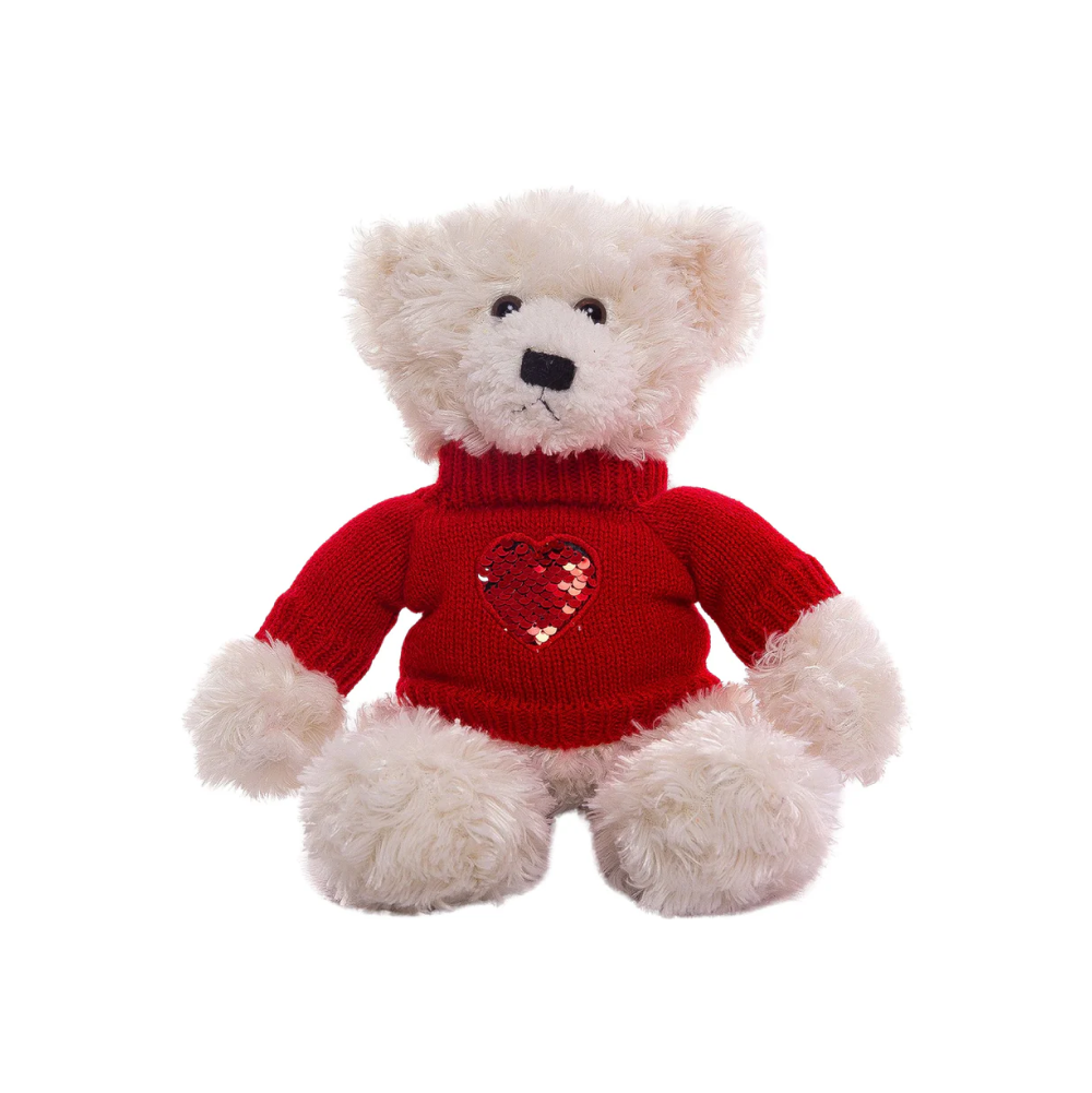 Brandon Cream Valentine Bear 12inch