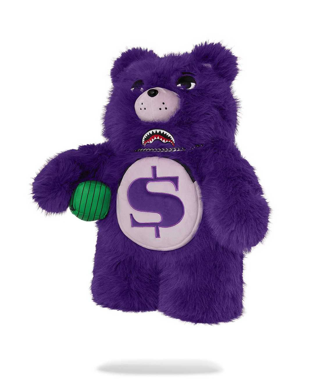 FURZILLA SHARK (PURP) MONEYBEAR BACKPACK