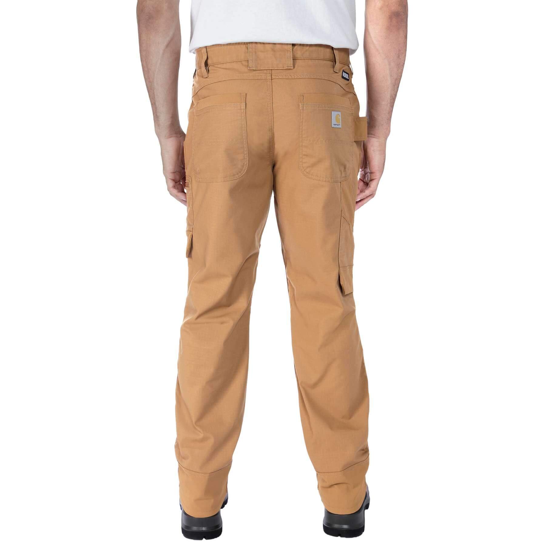 CHT Steel Rugged Flex Relaxed Fit Ripstop Double-Front Multi-Pocket Trousers 105074