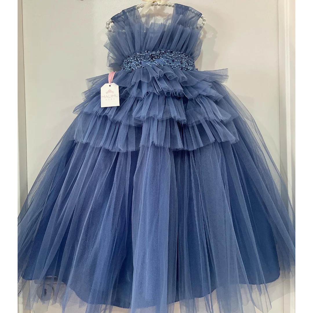 Azure Blue Cinderella Dress