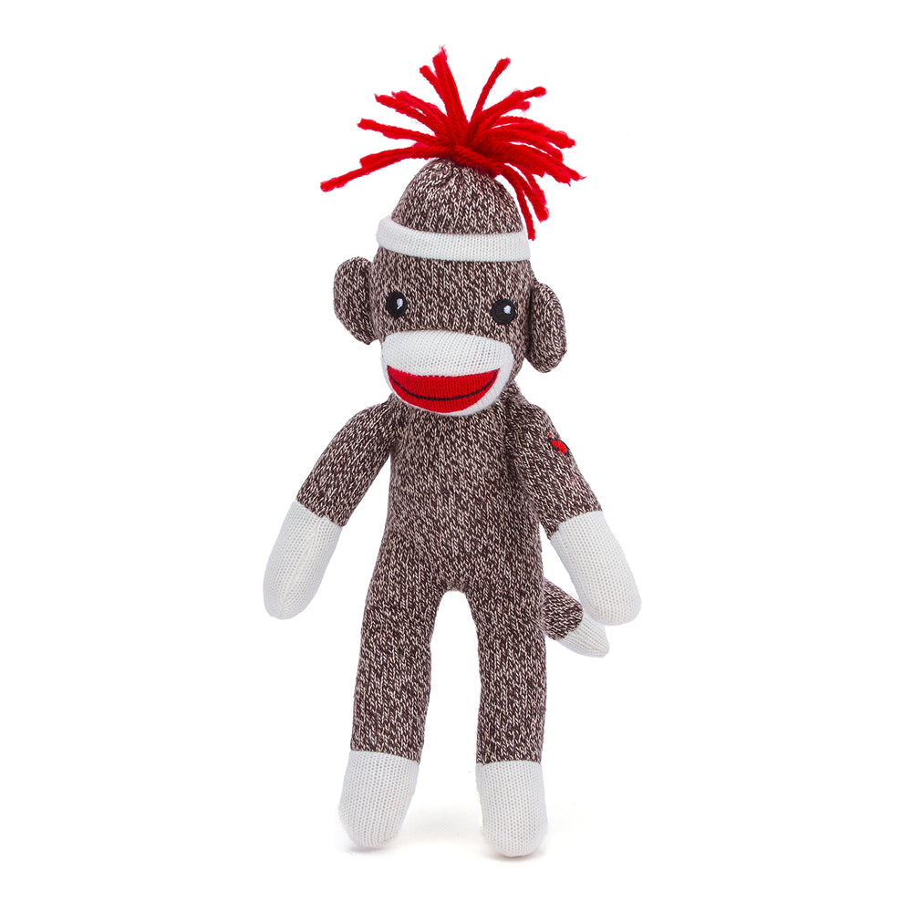 Sock Monkey 8inch Brown