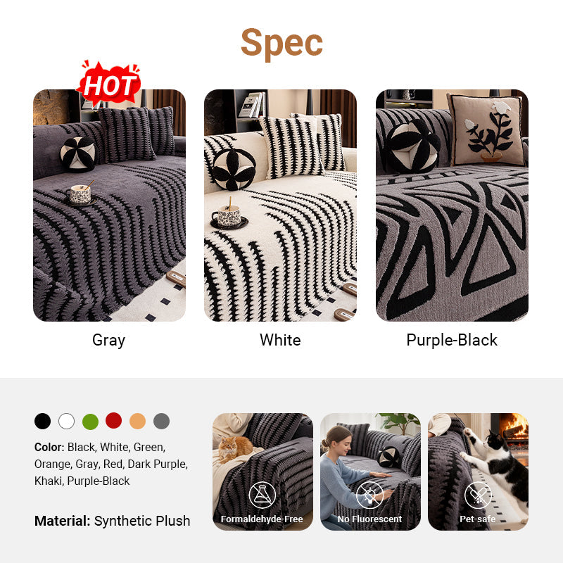 💥Hot Sale 40% OFF 💥 Plush Non-Slip Sofa Cover🛋️