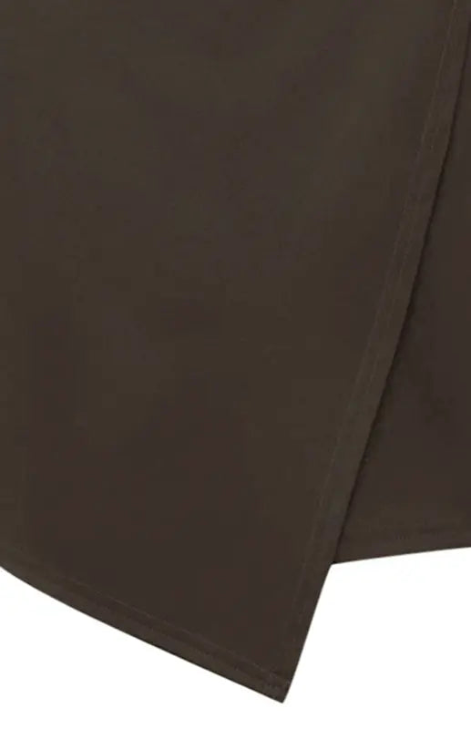 Pleated Solid Color Bodycon Midi Skirt