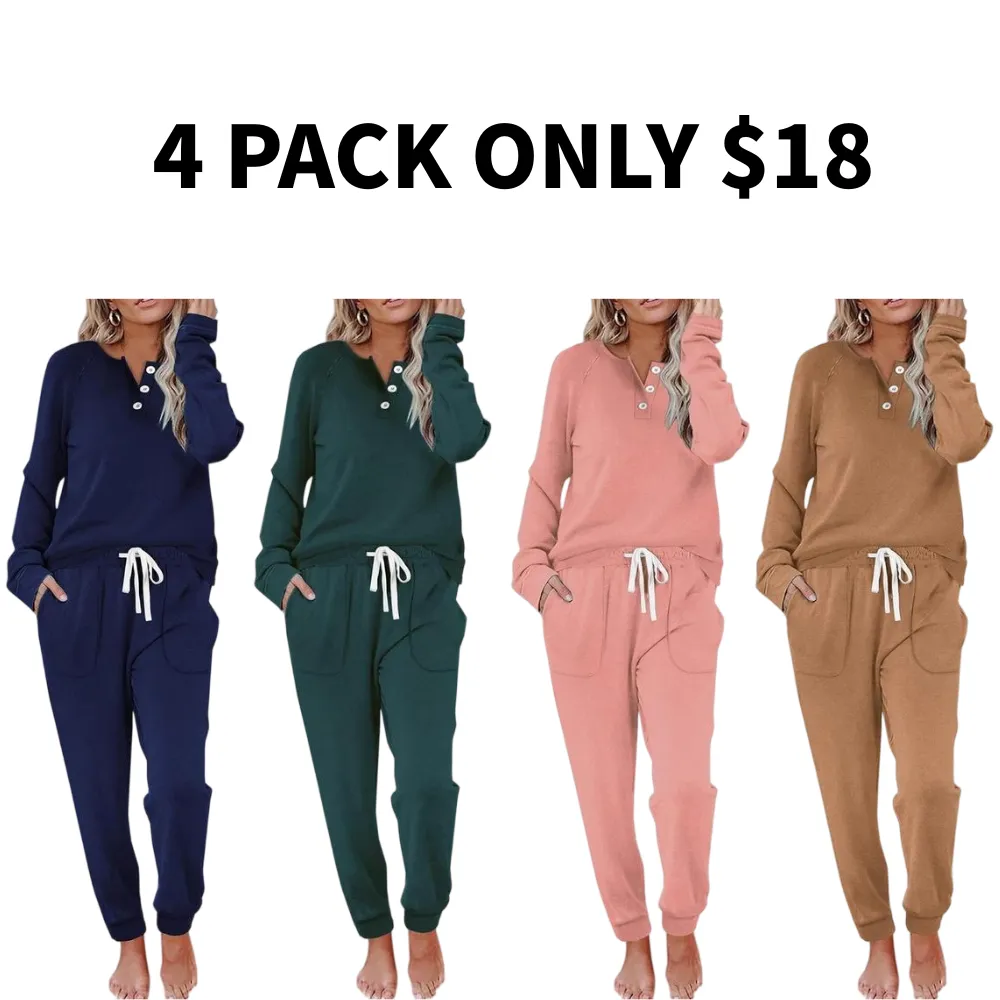 🔥Women's Button Sports 2-Piece Set🔥