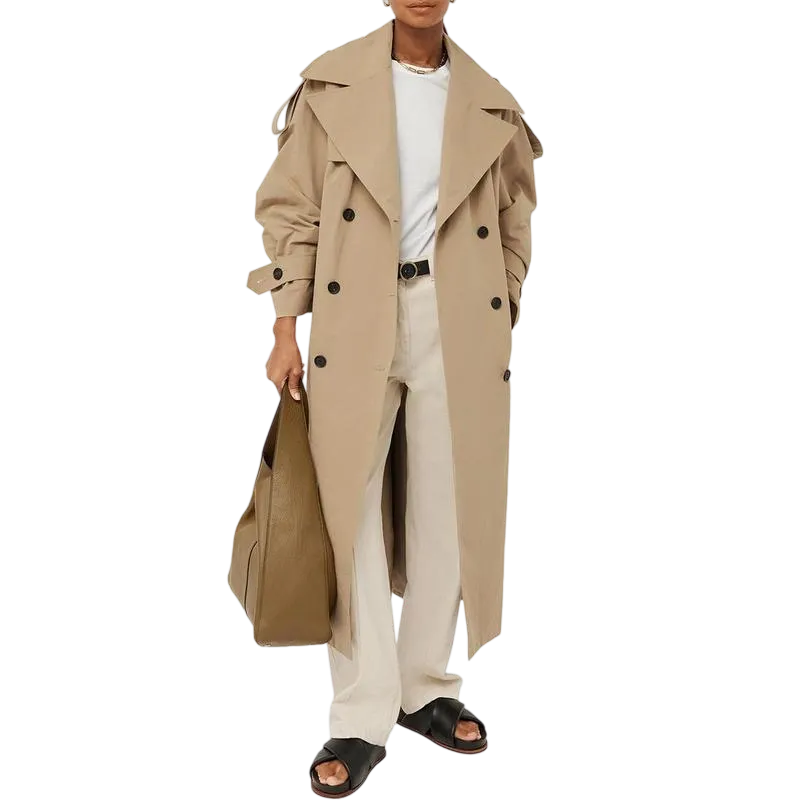 Women’s Oversized Long Trench Coat