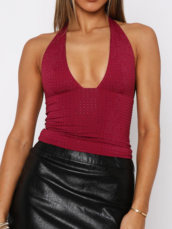 Sexy Deep V Hot Girl Vest