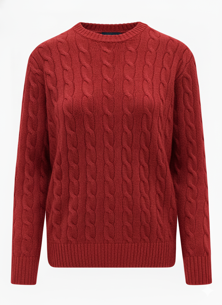 Women's Casual Cashmere Knitted Sweater