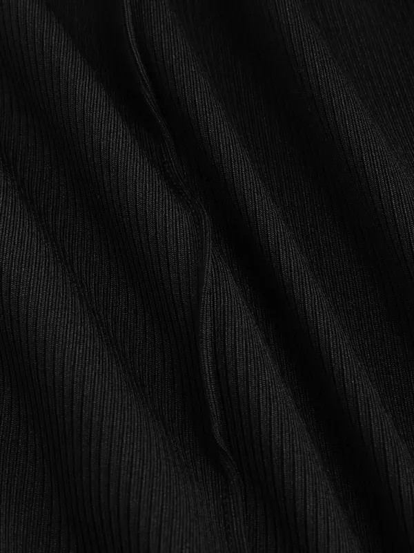 kendall same style Women's 2-Piece Ruched Tank Top and Elastic Waist Tie Trousers Set – Casual Lounge Outfit, 6 Colors