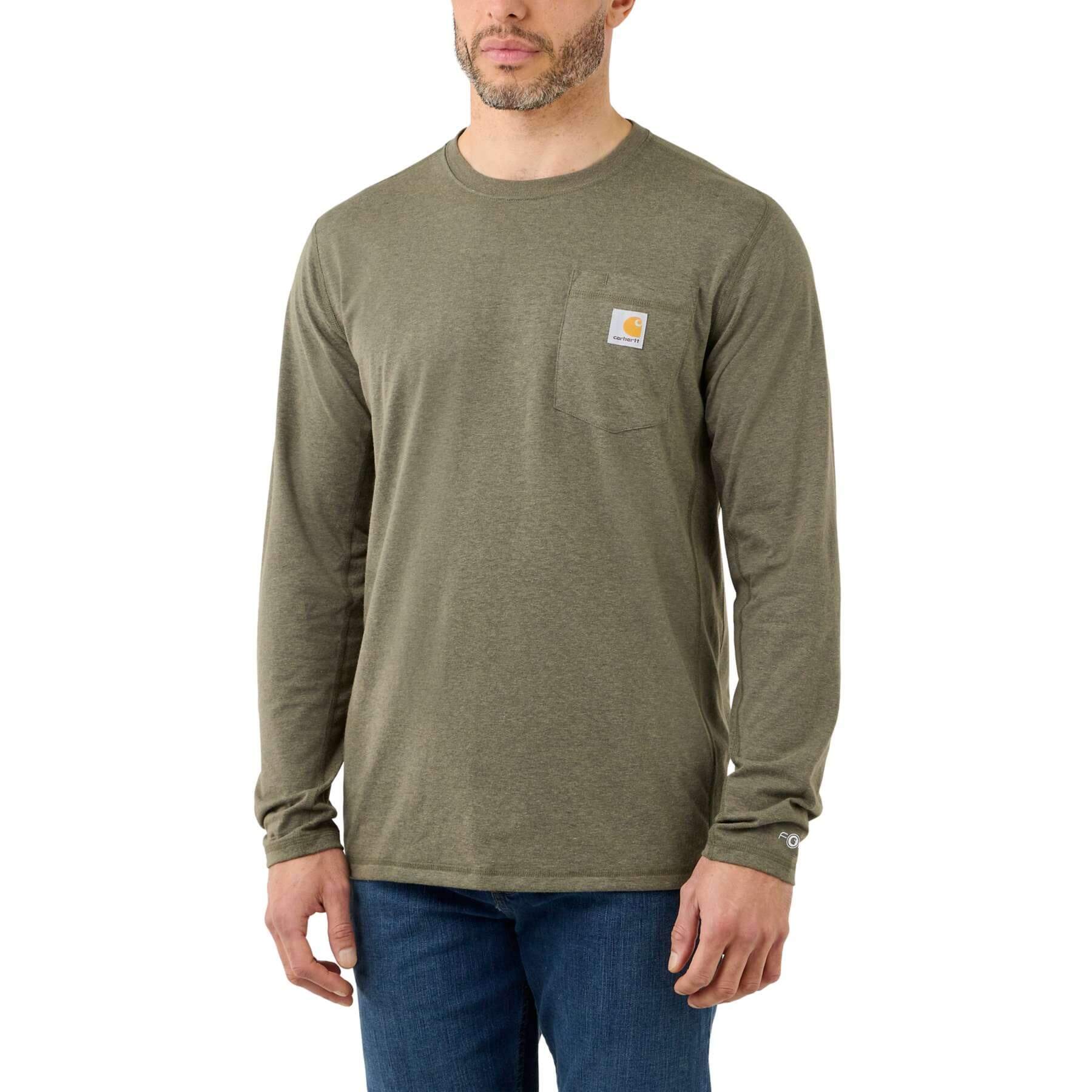 CHT Force Flex Midweight Relaxed Fit Pocket Long-Sleeve T-Shirt 104617