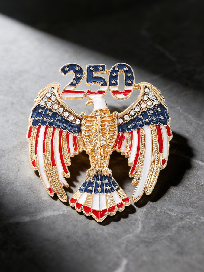 Unisex 250Th Anniversary Brooch For The Founding Of The United States